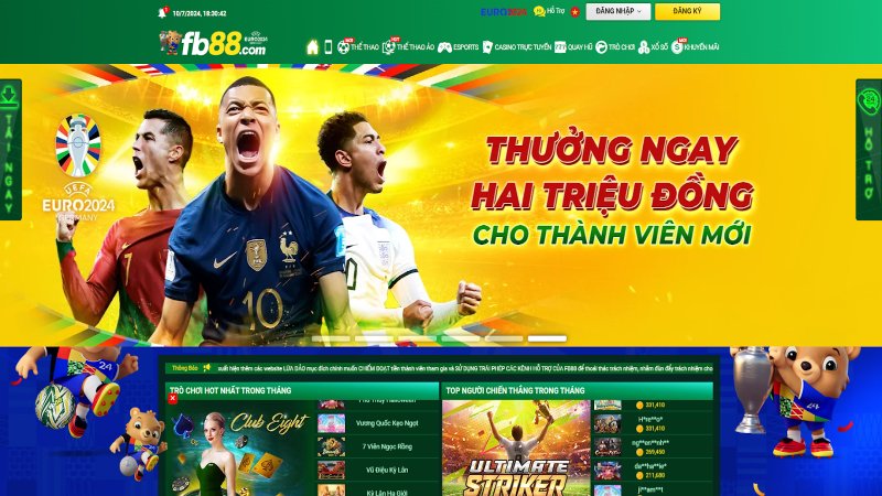 Link đăng nhập FB88 chuẩn nhất cho cược thủ